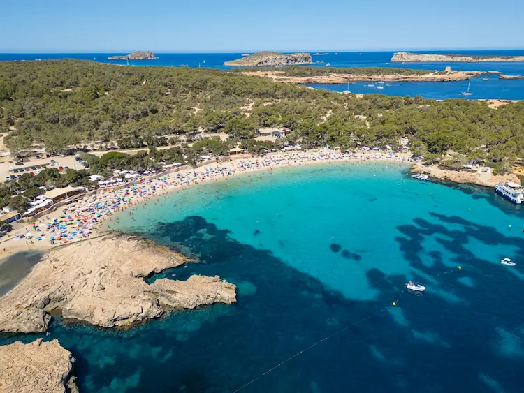 Transferziel vom Flughafen nach Cala Bassa, Ibiza