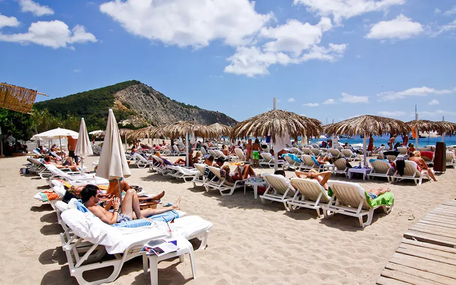 Flughafentransfer-Ziel in Cala Jondal, Ibiza