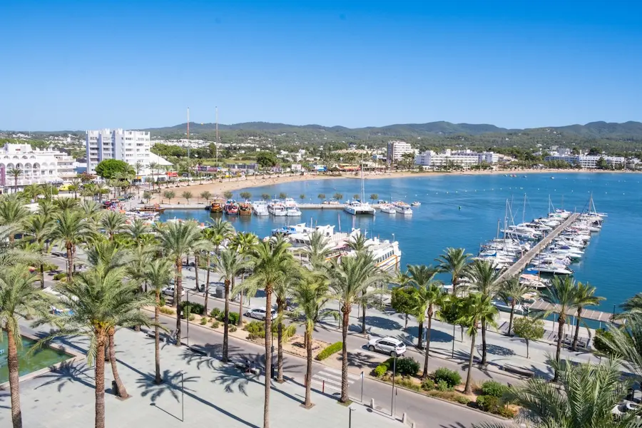 Airport transfer destination in San Antonio, Ibiza