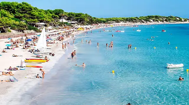 Flughafentransfer-Ziel in Ses Salines, Ibiza